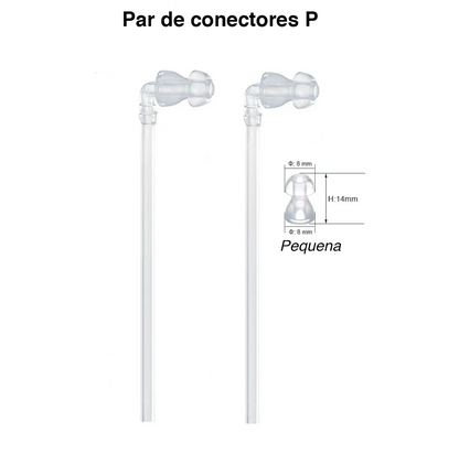 CONECTOR DE SILICONE (06 PARES)